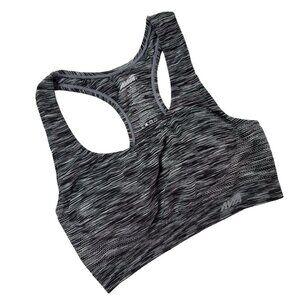 Avia Gray Space Dyed Sports Bra size Medium